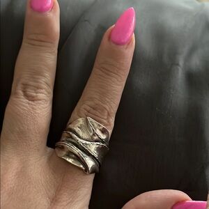 .925 Ruched Ring, Opulenza Designs, retired item